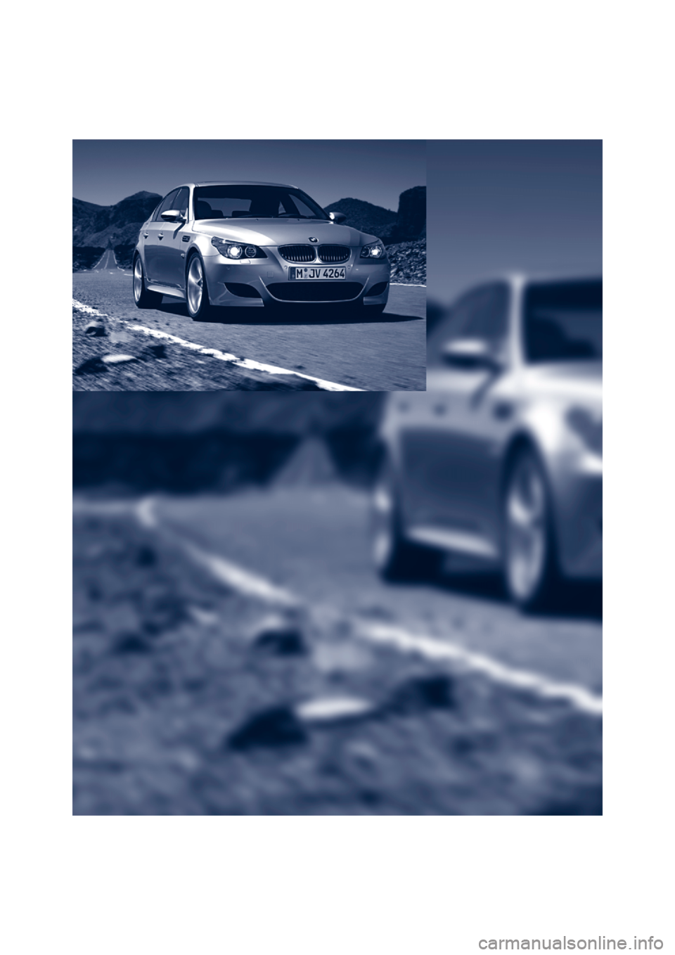 BMW M5 SEDAN 2006 E60 Owners Manual 