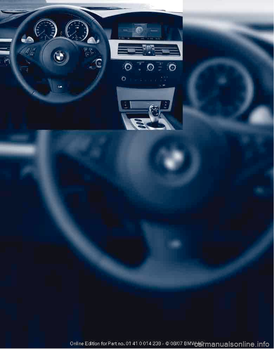 BMW M5 SEDAN 2008 E60 Owners Guide BMW M5 SEDAN 2008 E60 Owners Guide