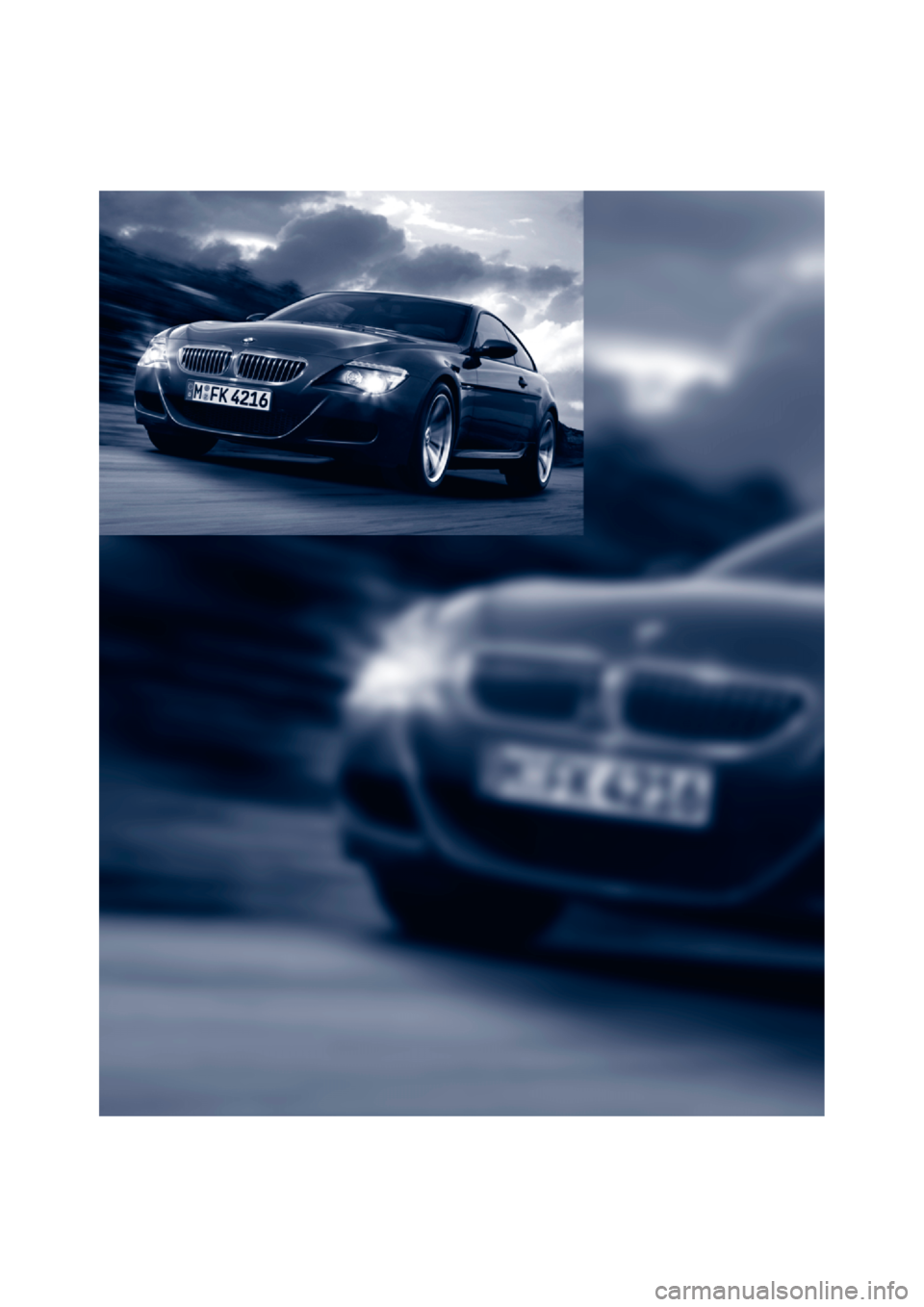 BMW M6 2008 E63 Owners Manual 