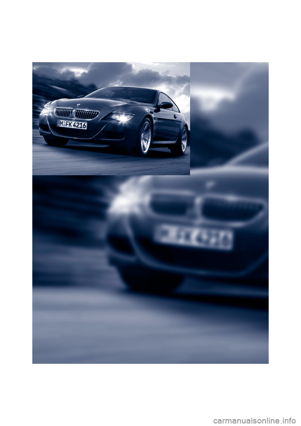 BMW M6 CONVERTIBLE 2007 E64 Owners Manual BMW M6 CONVERTIBLE 2007 E64 Owners Manual