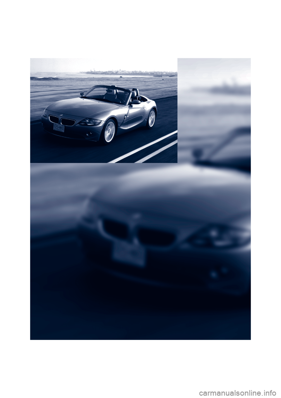 BMW Z4 ROADSTER 2.5I 2005 E85 Owners Manual 