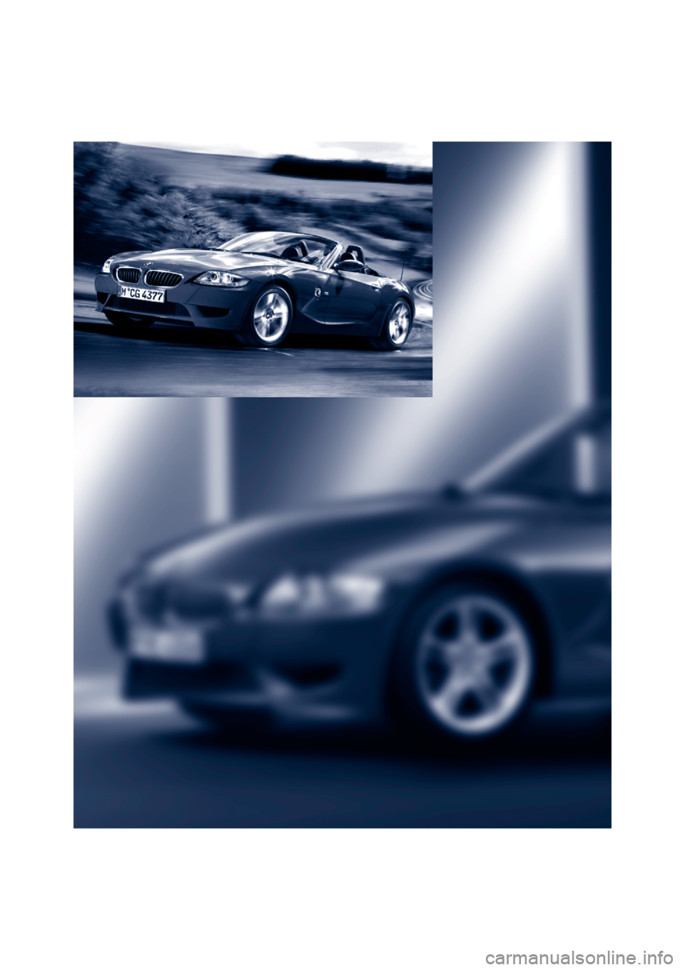 BMW Z4M COUPE 2006 E86 Owners Manual 