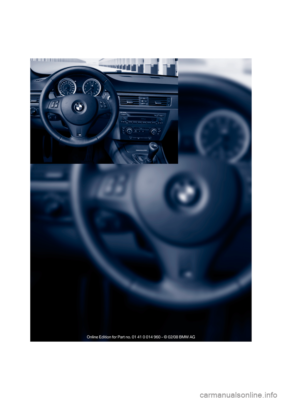 BMW M3 CONVERTIBLE 2008 E93 User Guide 
