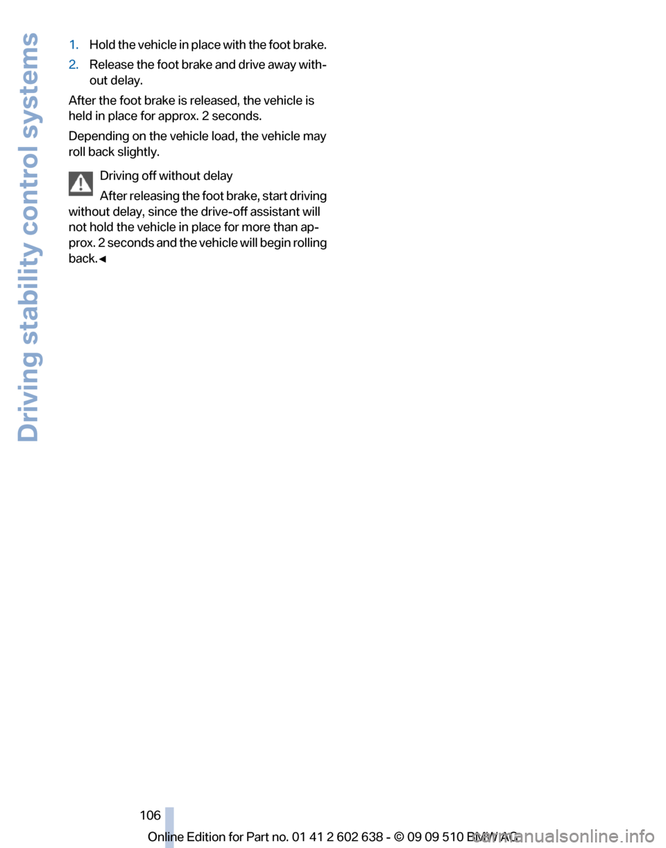 BMW 760I 2010 F01 Owners Manual 
