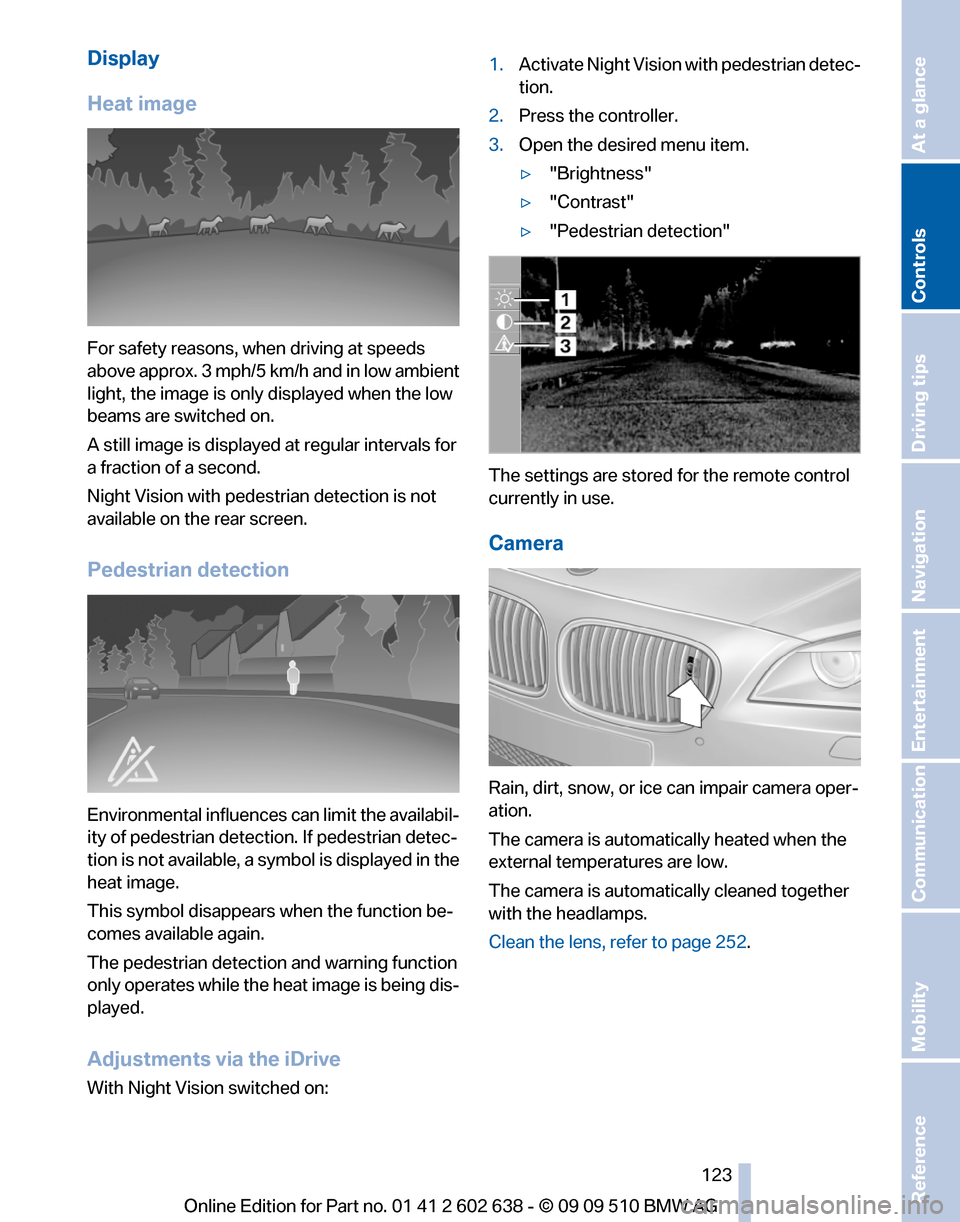 BMW 760I 2010 F01 Owners Manual BMW 760I 2010 F01 Owners Manual