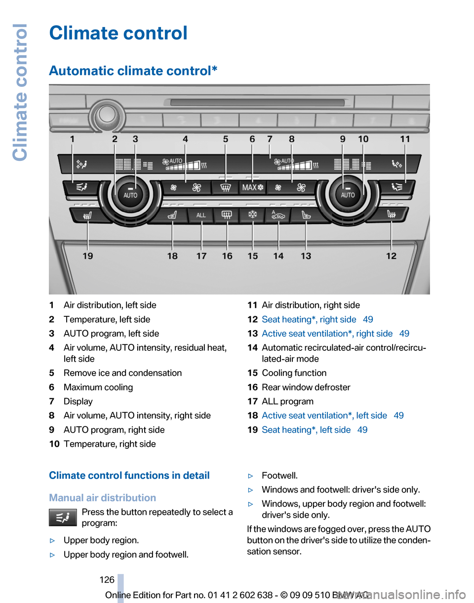 BMW 760I 2010 F01 Owners Manual BMW 760I 2010 F01 Owners Manual