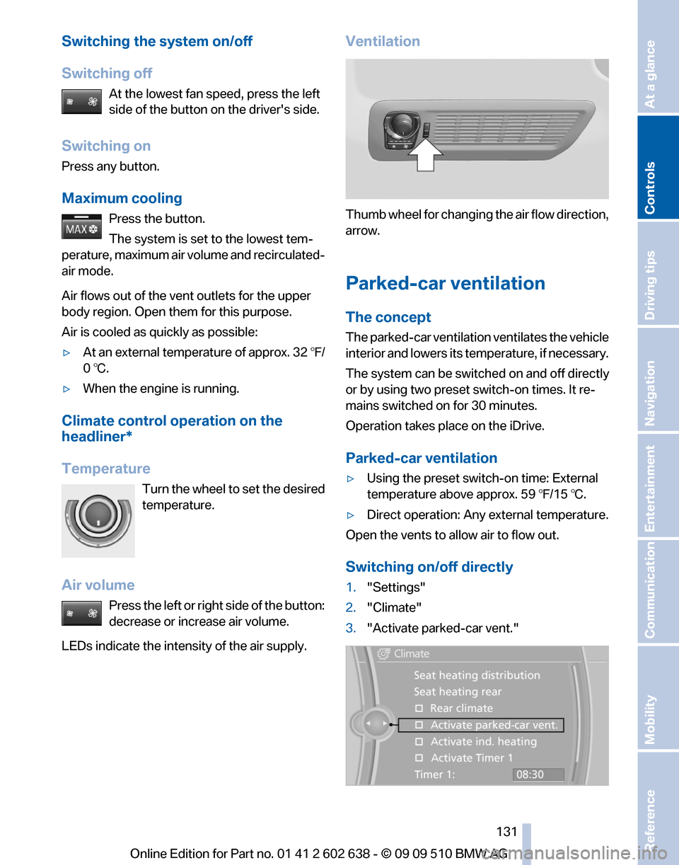 BMW 760I 2010 F01 Owners Manual 