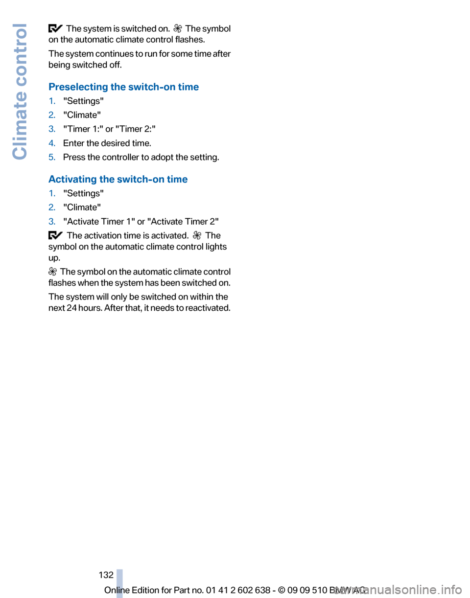 BMW 760I 2010 F01 Owners Manual 