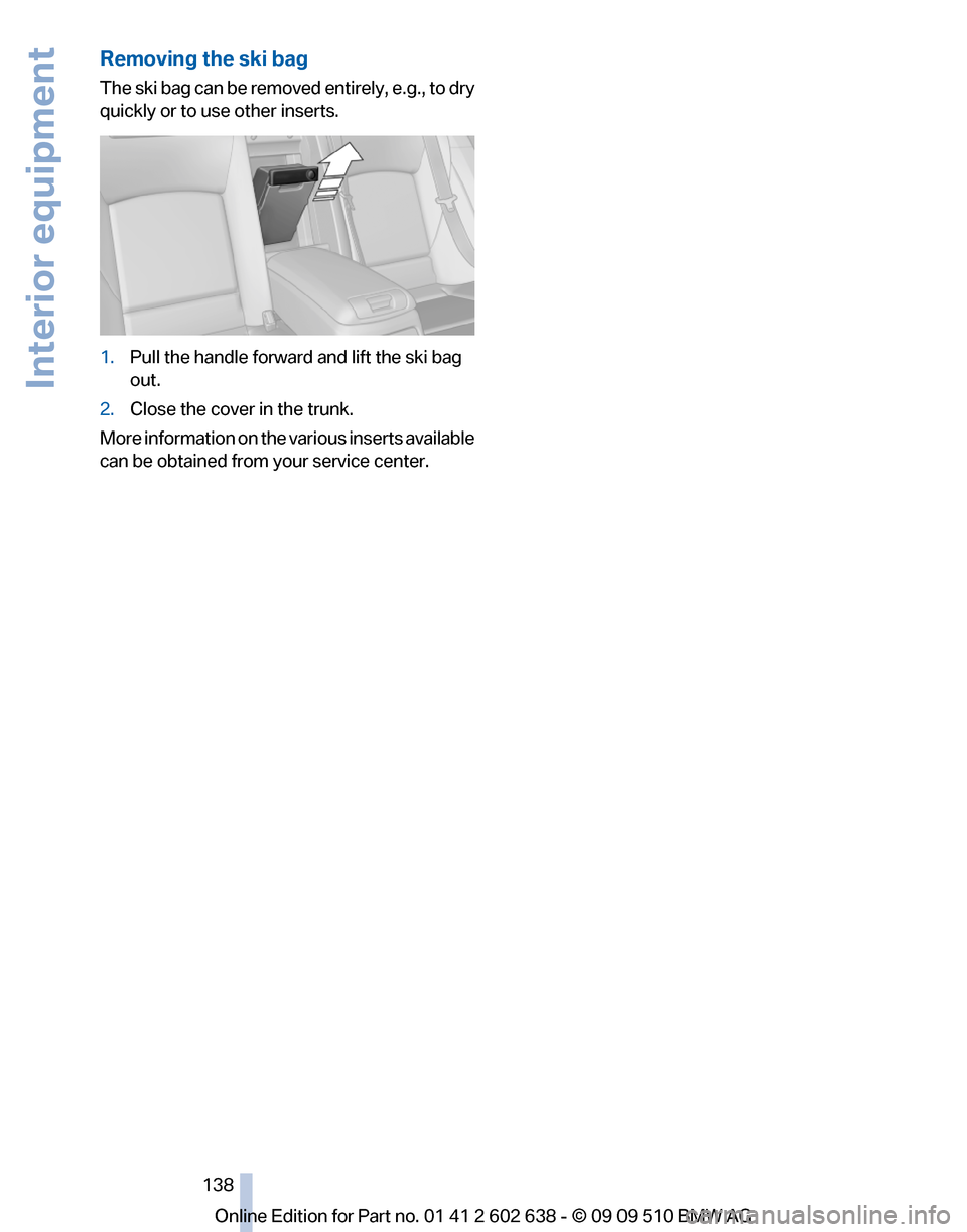 BMW 760I 2010 F01 Owners Manual 