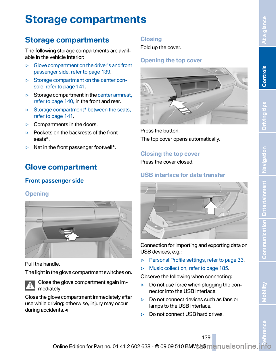 BMW 760I 2010 F01 Owners Manual 