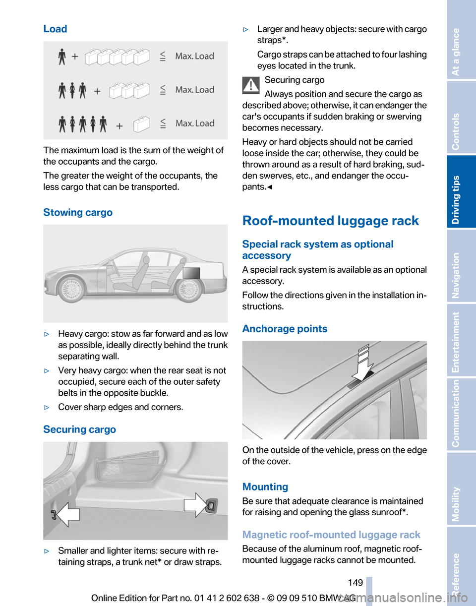 BMW 760I 2010 F01 Owners Manual BMW 760I 2010 F01 Owners Manual