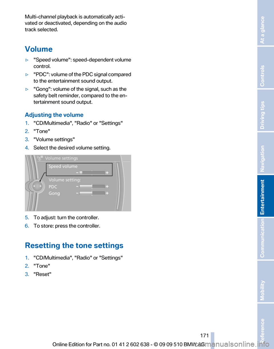 BMW 750I 2010 F01 Owners Manual 