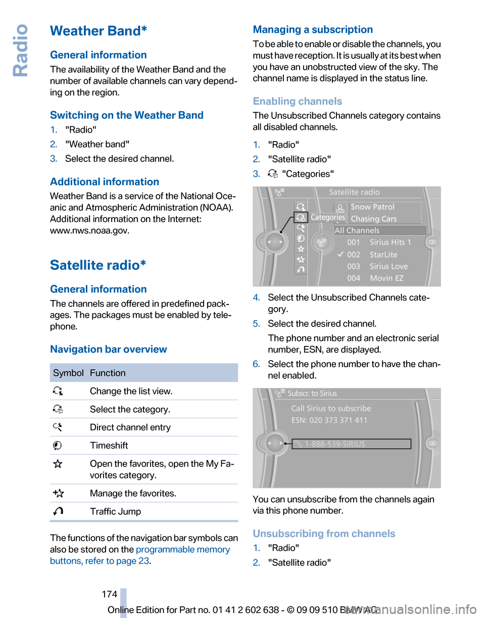 BMW 750I 2010 F01 Owners Manual 