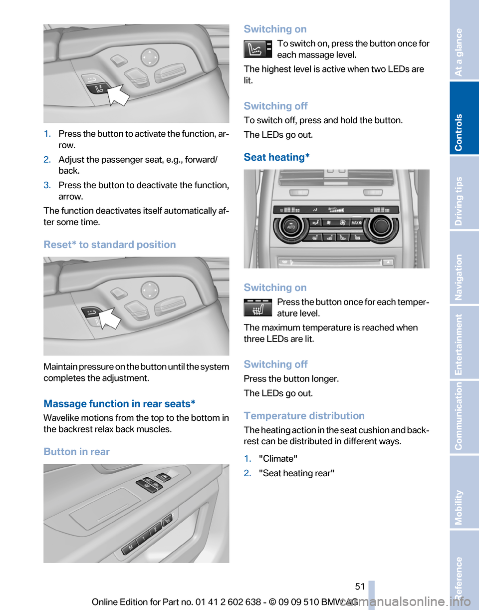 BMW 750I 2010 F01 Workshop Manual 