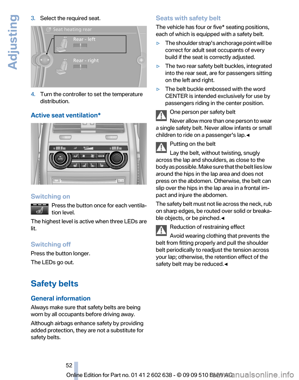 BMW 750LI 2010 F01 Workshop Manual 