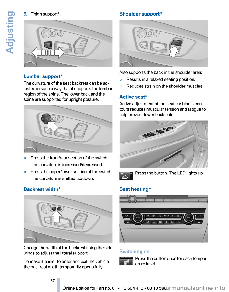 BMW 550I GT 2010 F07 Service Manual 