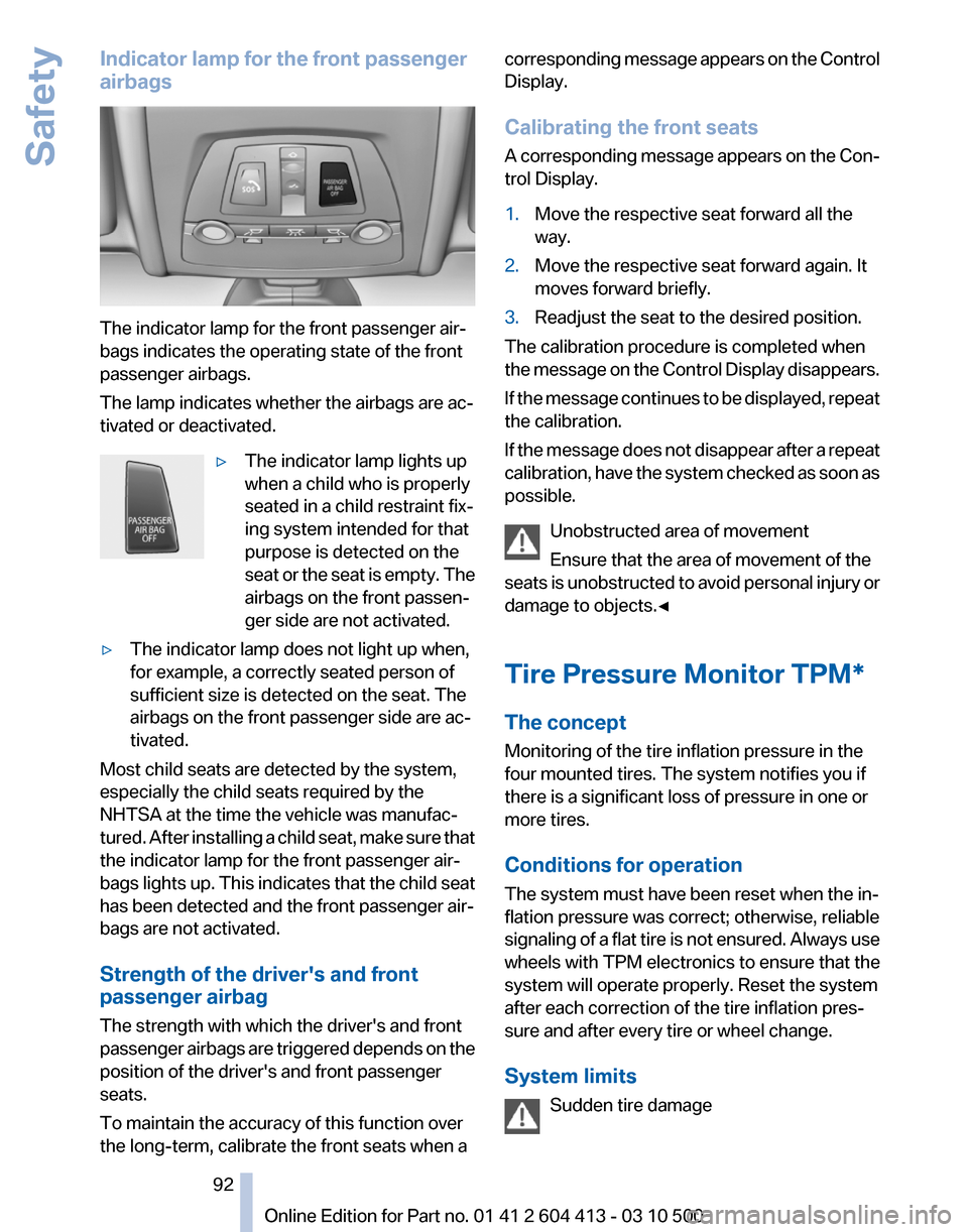 BMW 535I GT 2010 F07 Owners Manual 