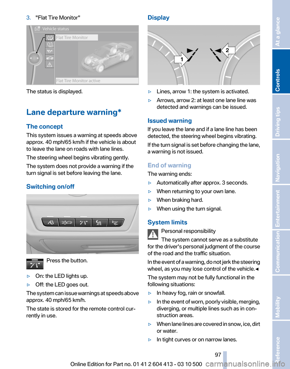 BMW 535I GT 2010 F07 Owners Manual 