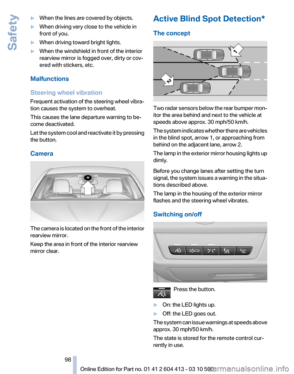 BMW 535I GT 2010 F07 Owners Manual 