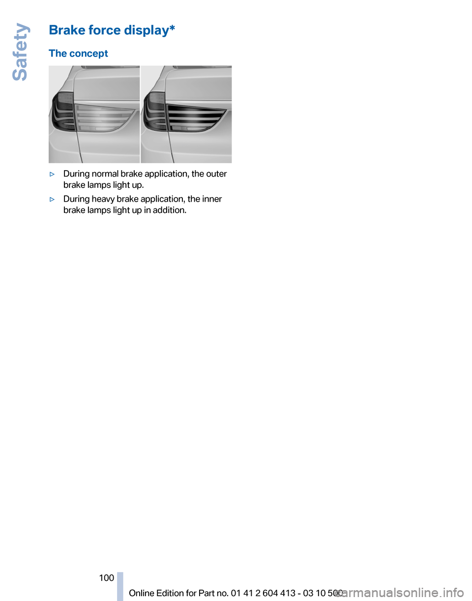 BMW 550I GT 2010 F07 Owners Manual BMW 550I GT 2010 F07 Owners Manual