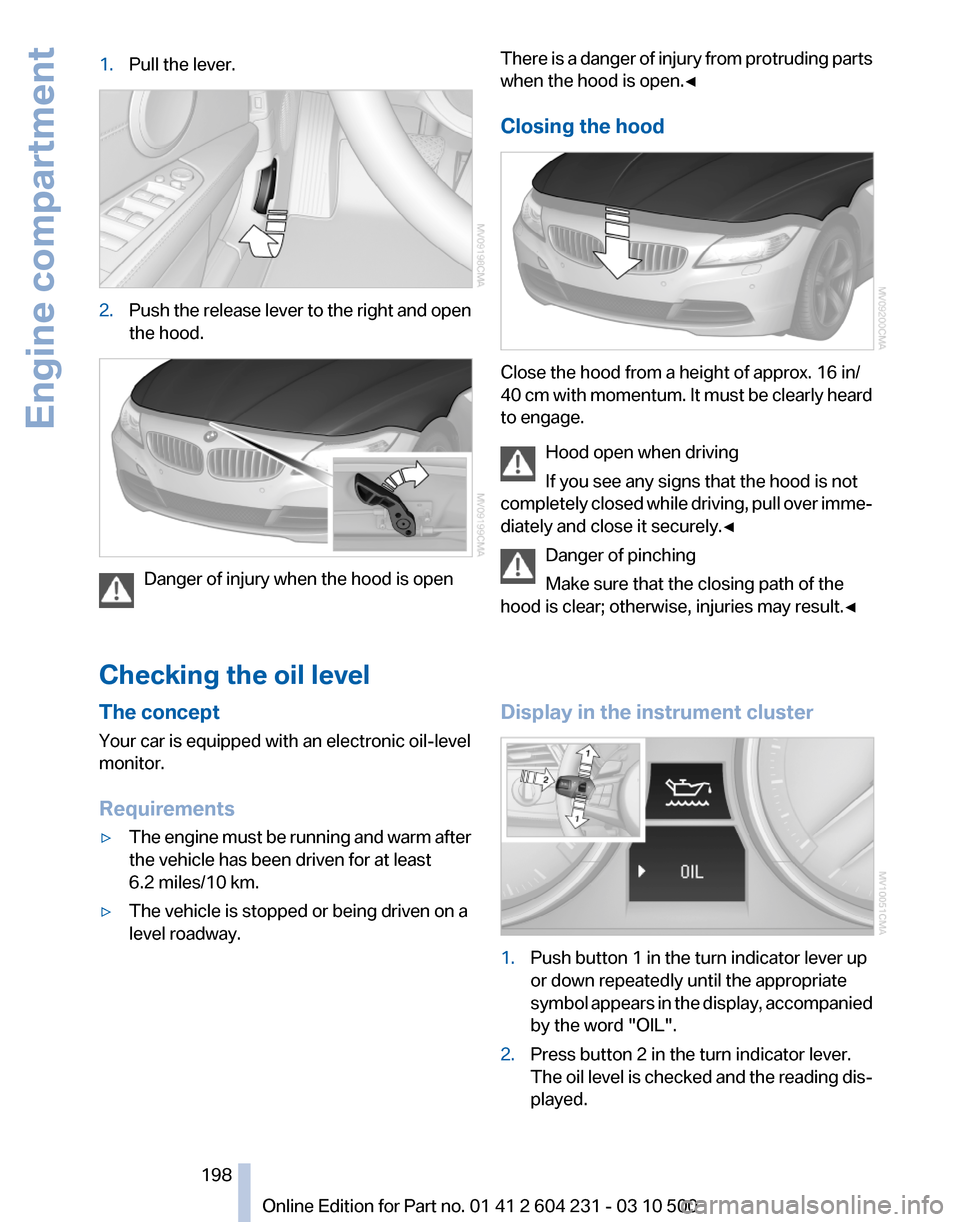 BMW Z4 2011 E89 Owners Manual BMW Z4 2011 E89 Owners Manual