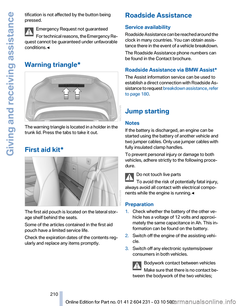 BMW Z4 2011 E89 Owners Manual 