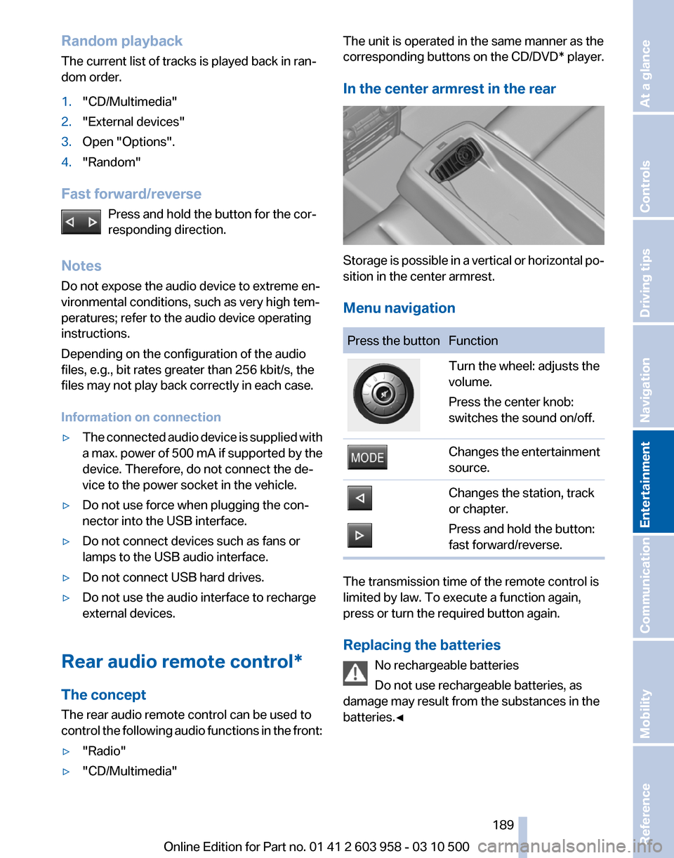 BMW ACTIVE HYBRID 7 2011 F04 Owners Manual 