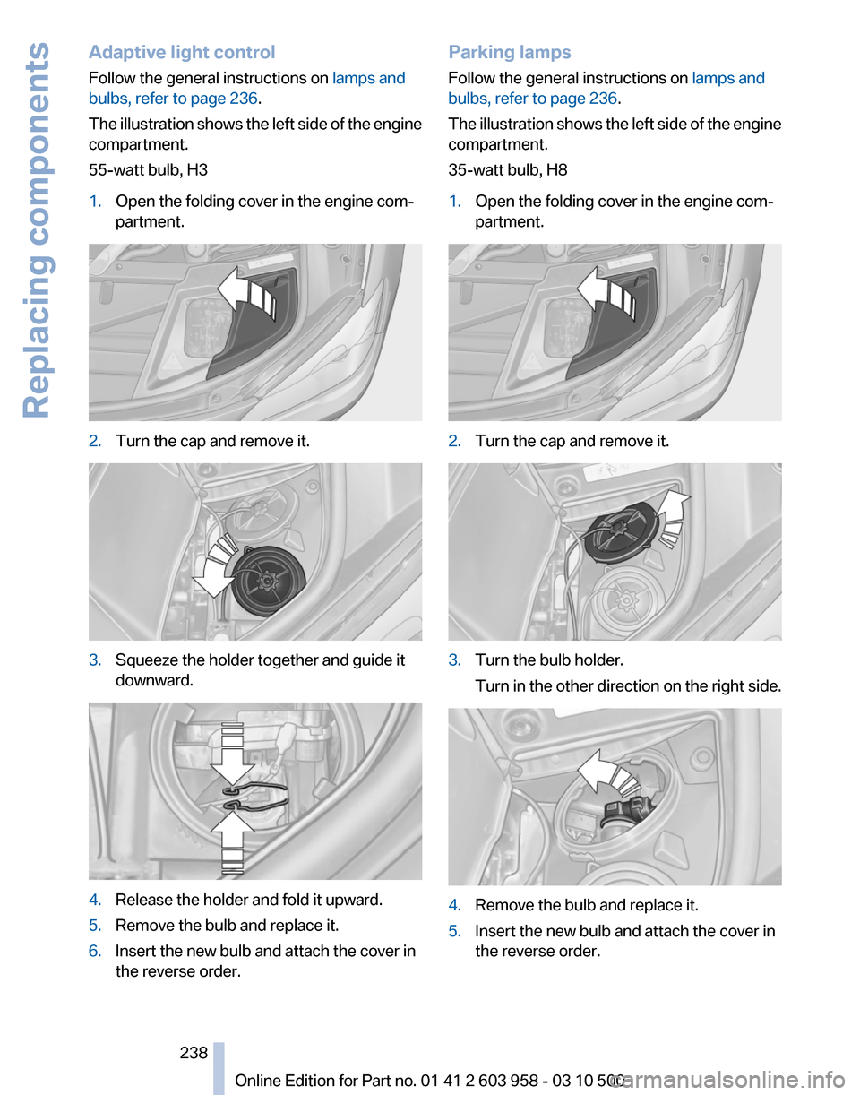BMW ACTIVE HYBRID 7 2011 F04 Owners Manual 