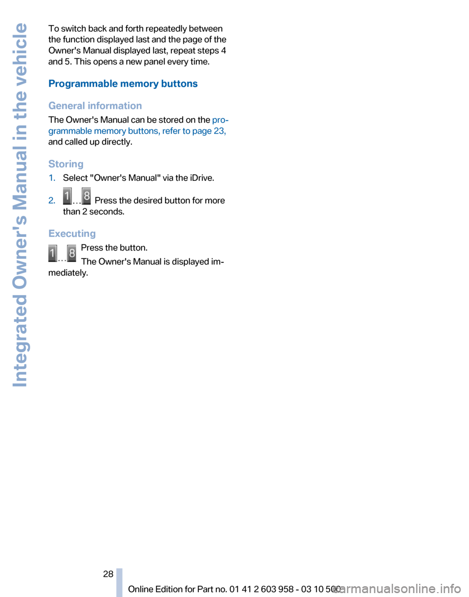 BMW ACTIVE HYBRID 7 2011 F04 Owners Guide BMW ACTIVE HYBRID 7 2011 F04 Owners Guide