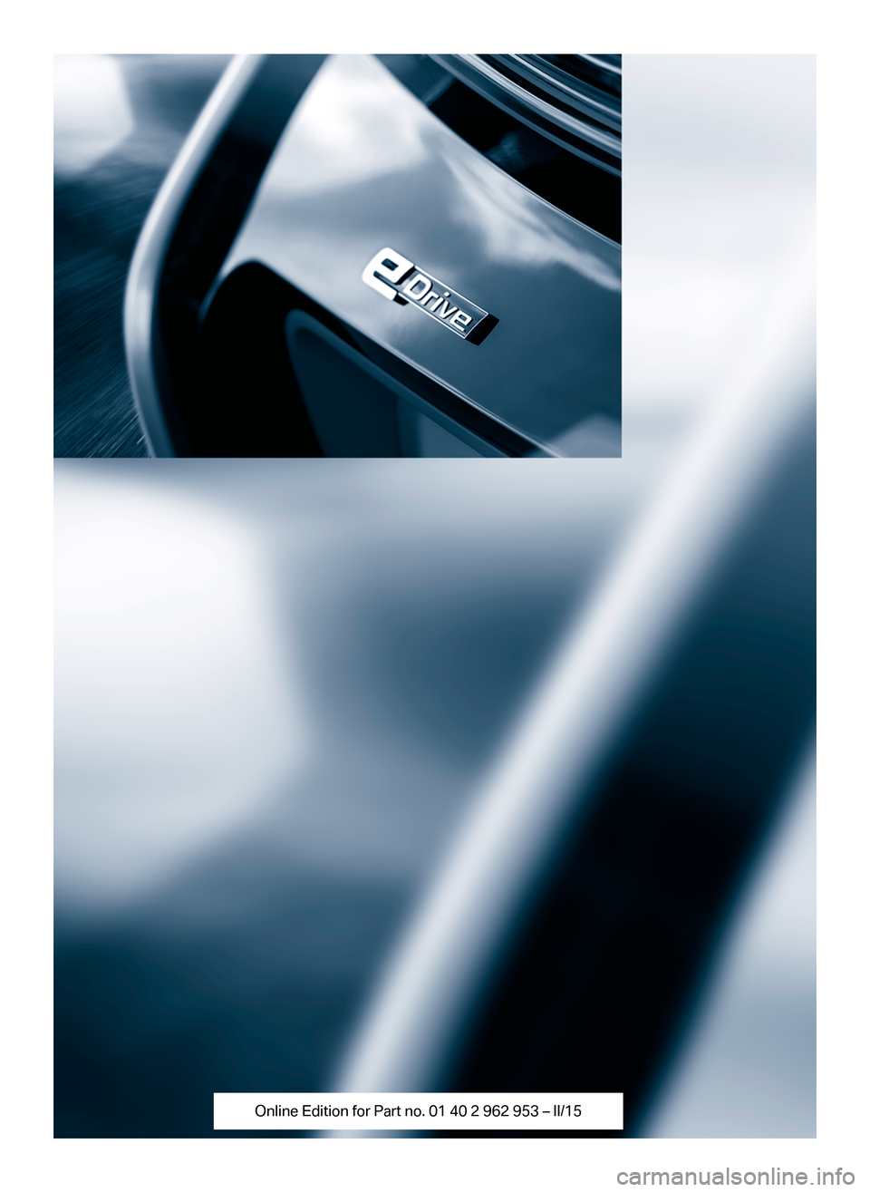 BMW I3 2014 I01 Owners Manual BMW I3 2014 I01 Owners Manual