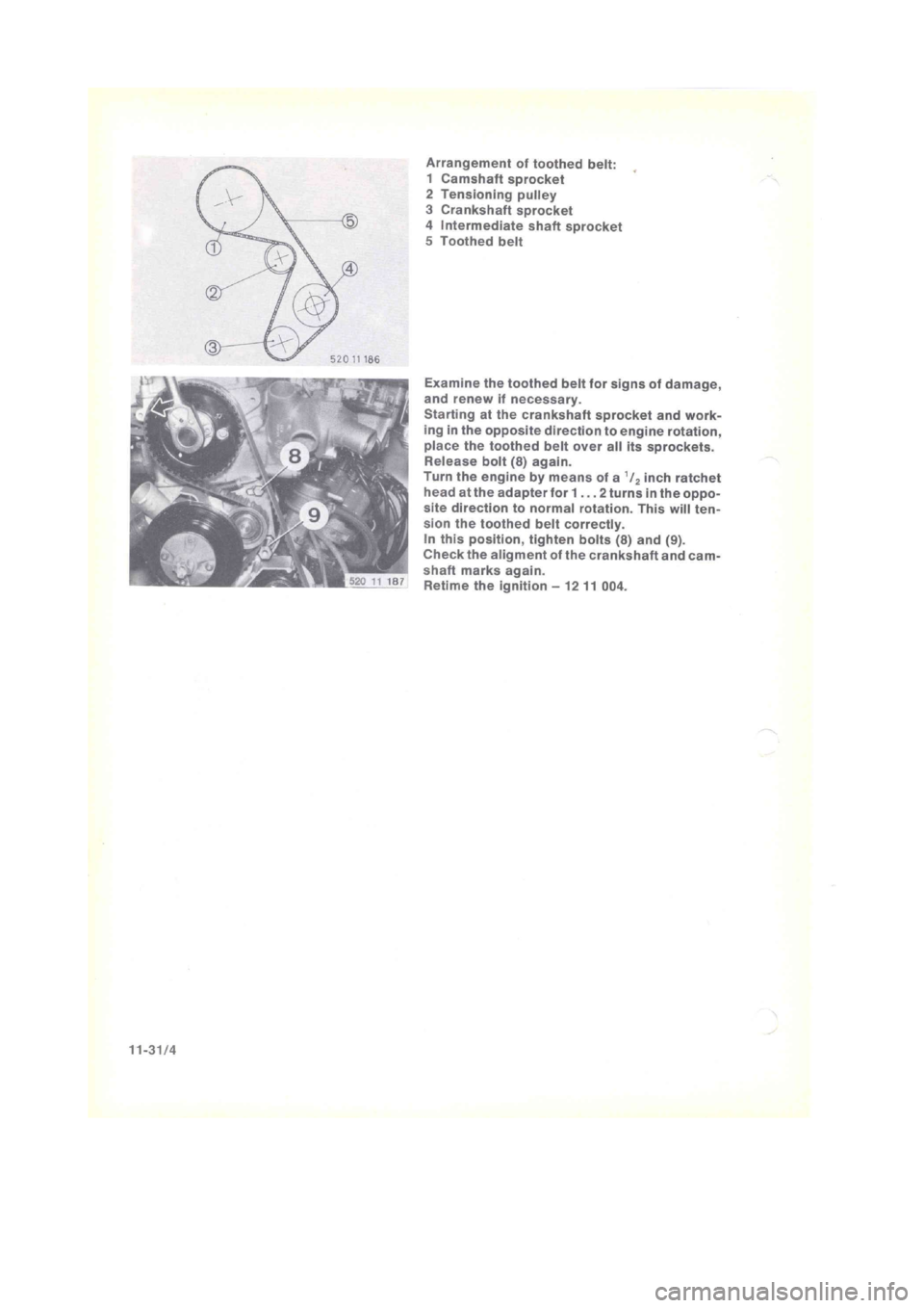 BMW 320i 1983 E21 M20 Engine Workshop Manual BMW 320i 1983 E21 M20 Engine Workshop Manual