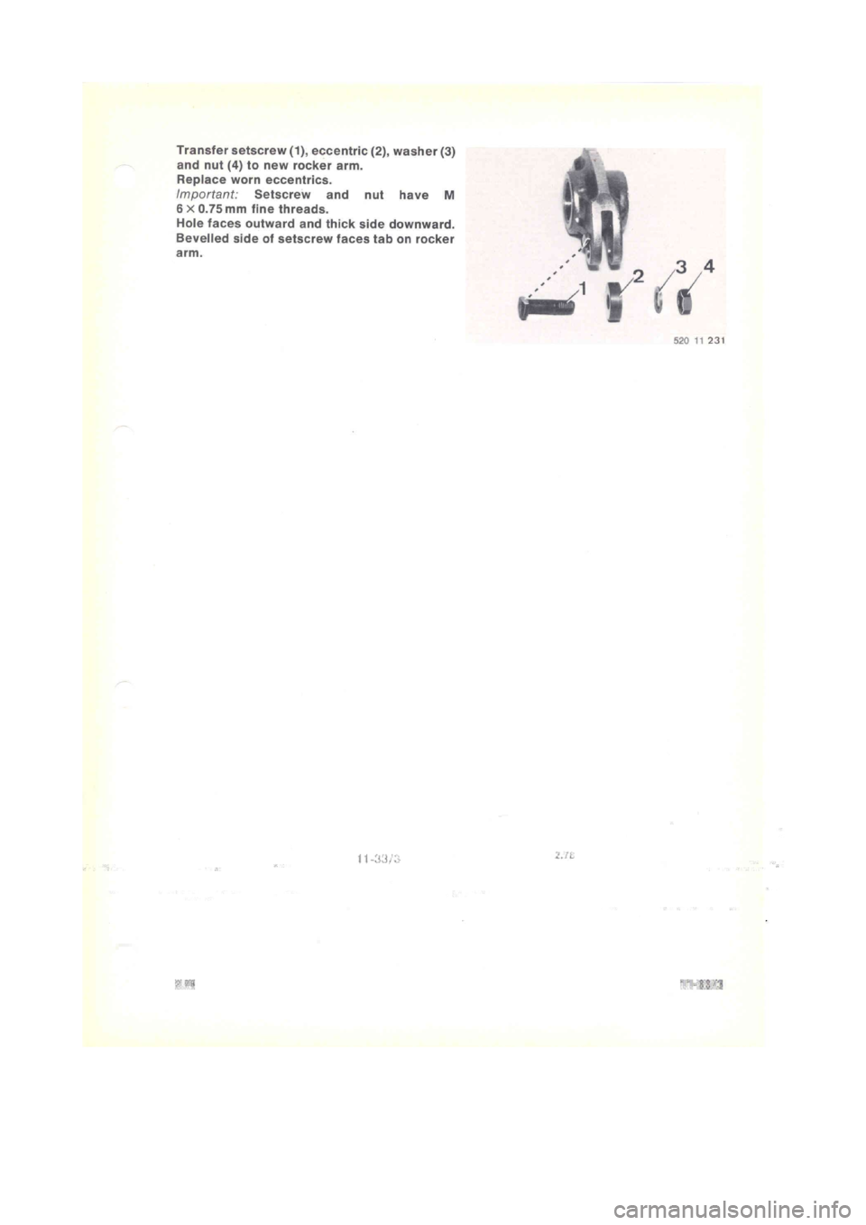 BMW 320i 1983 E21 M20 Engine Workshop Manual BMW 320i 1983 E21 M20 Engine Workshop Manual