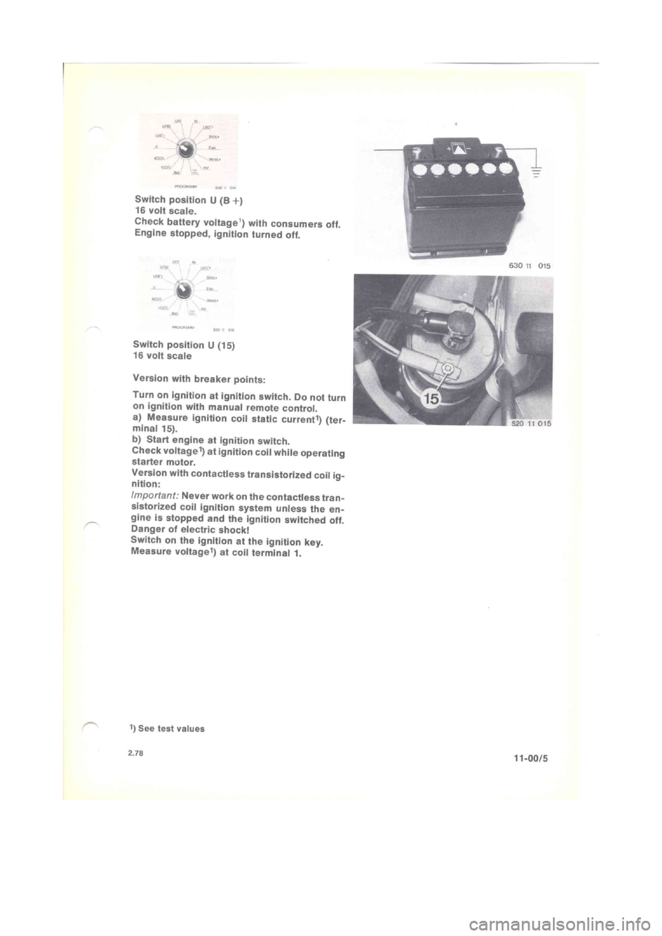 BMW 320i 1977 E21 M20 Engine Service Manual 