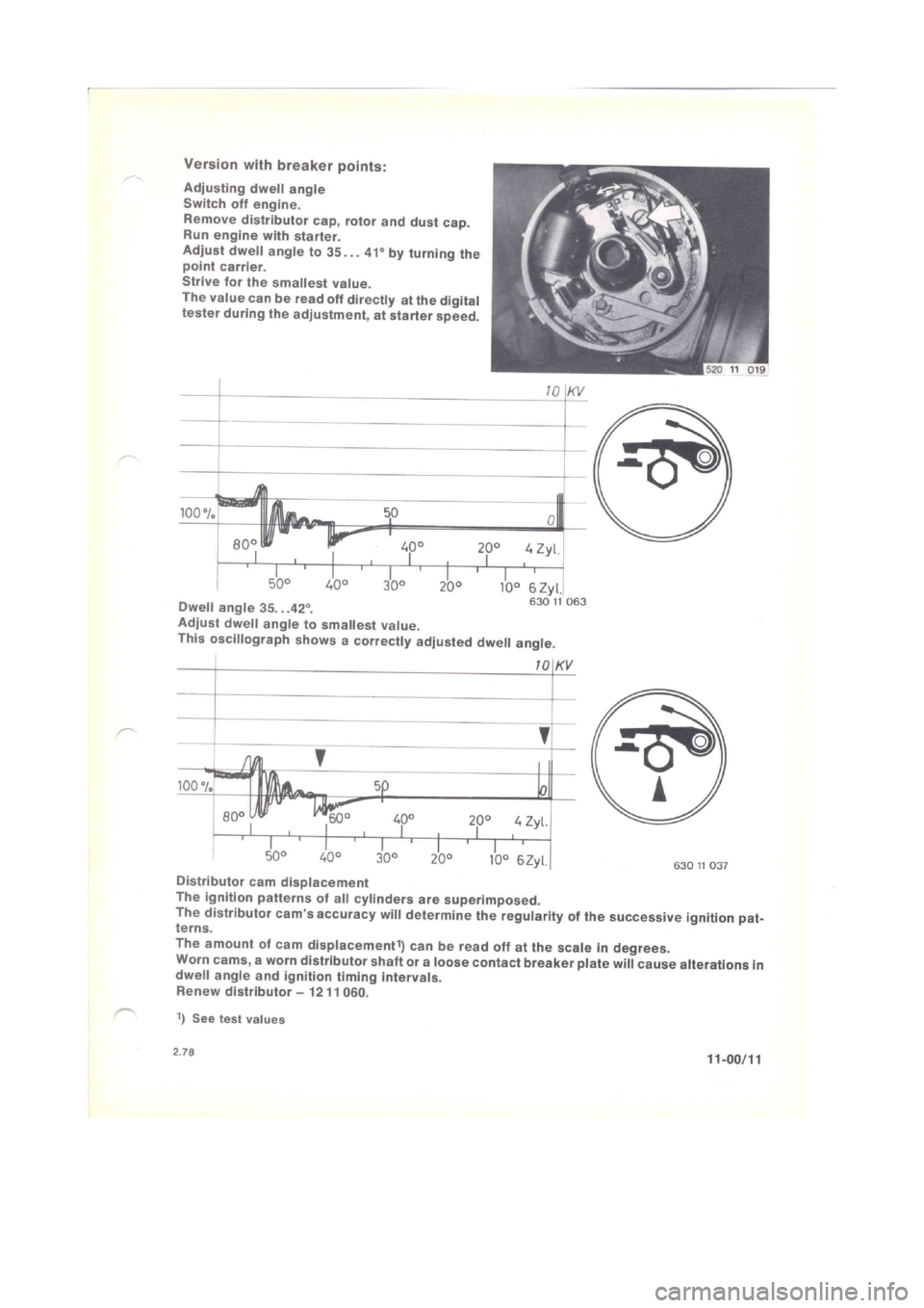 BMW 320i 1980 E21 M20 Engine Service Manual 