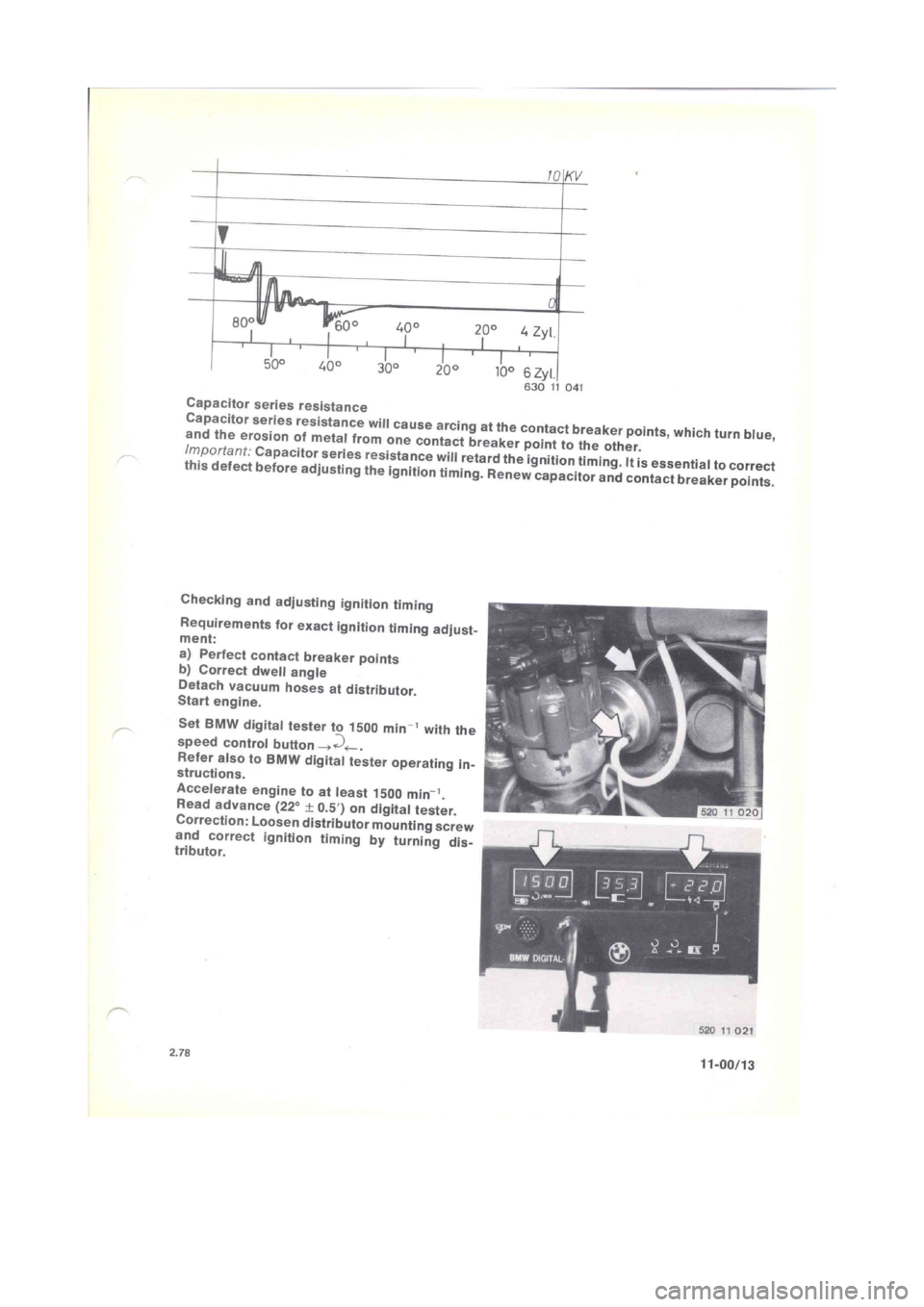 BMW 320i 1980 E21 M20 Engine Repair Manual 