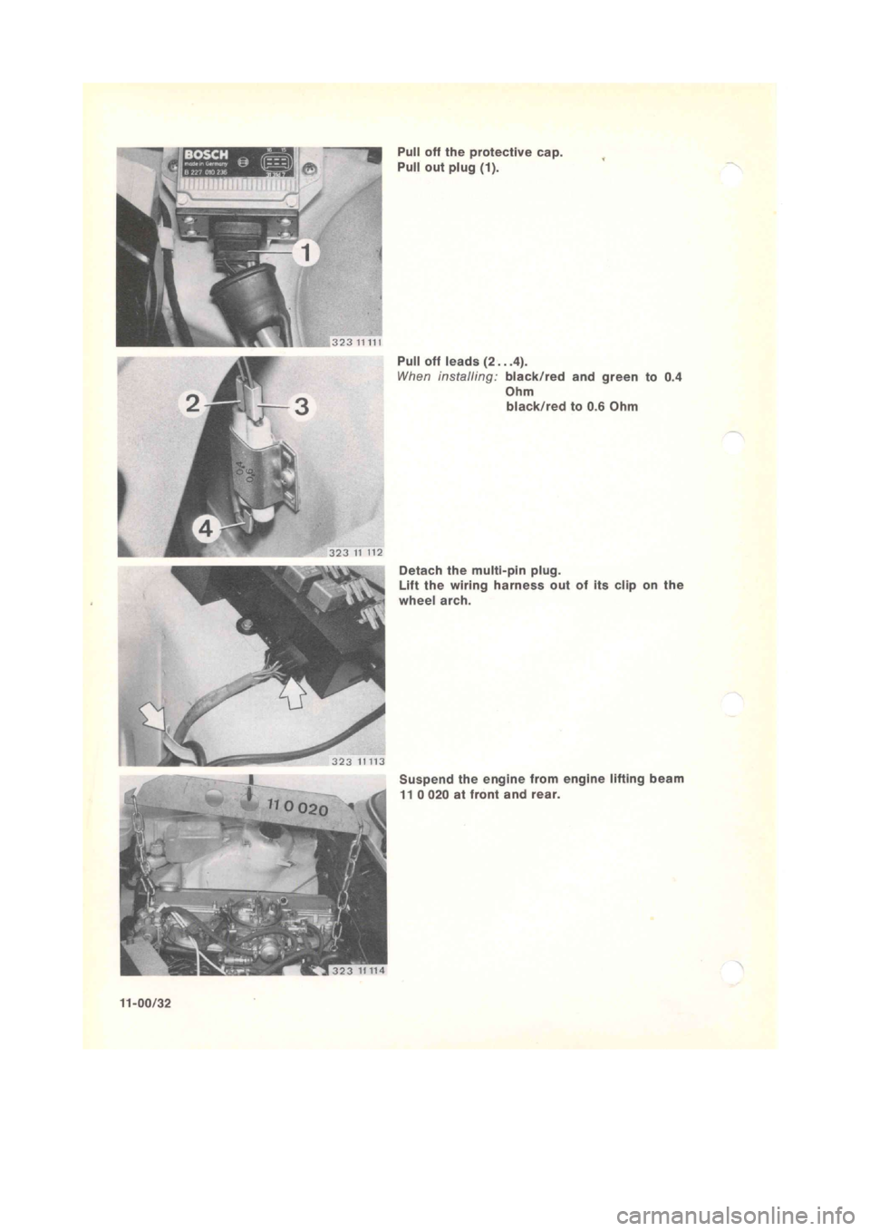 BMW 320i 1980 E21 M20 Engine Repair Manual 