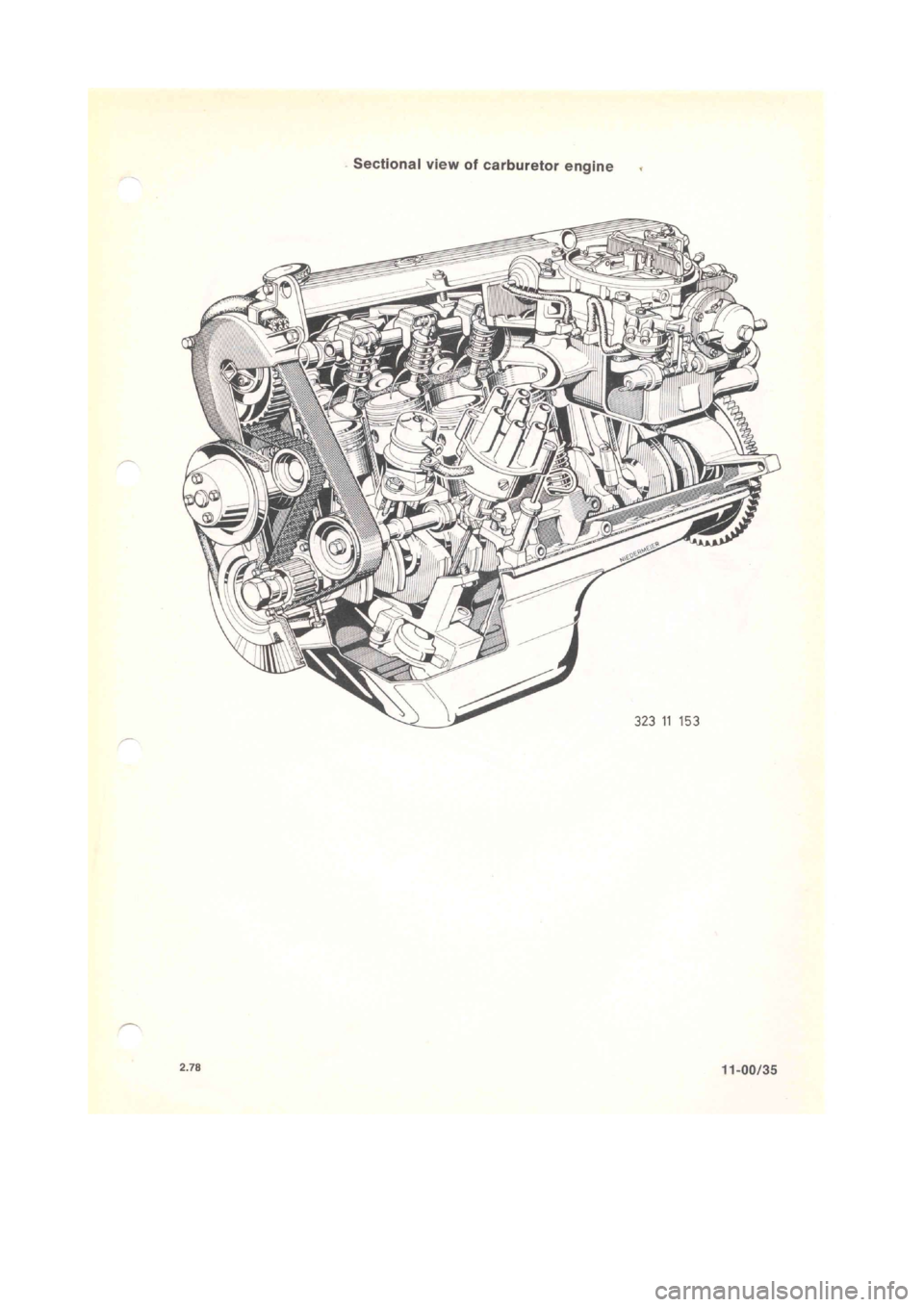 BMW 320i 1980 E21 M20 Engine Manual PDF 