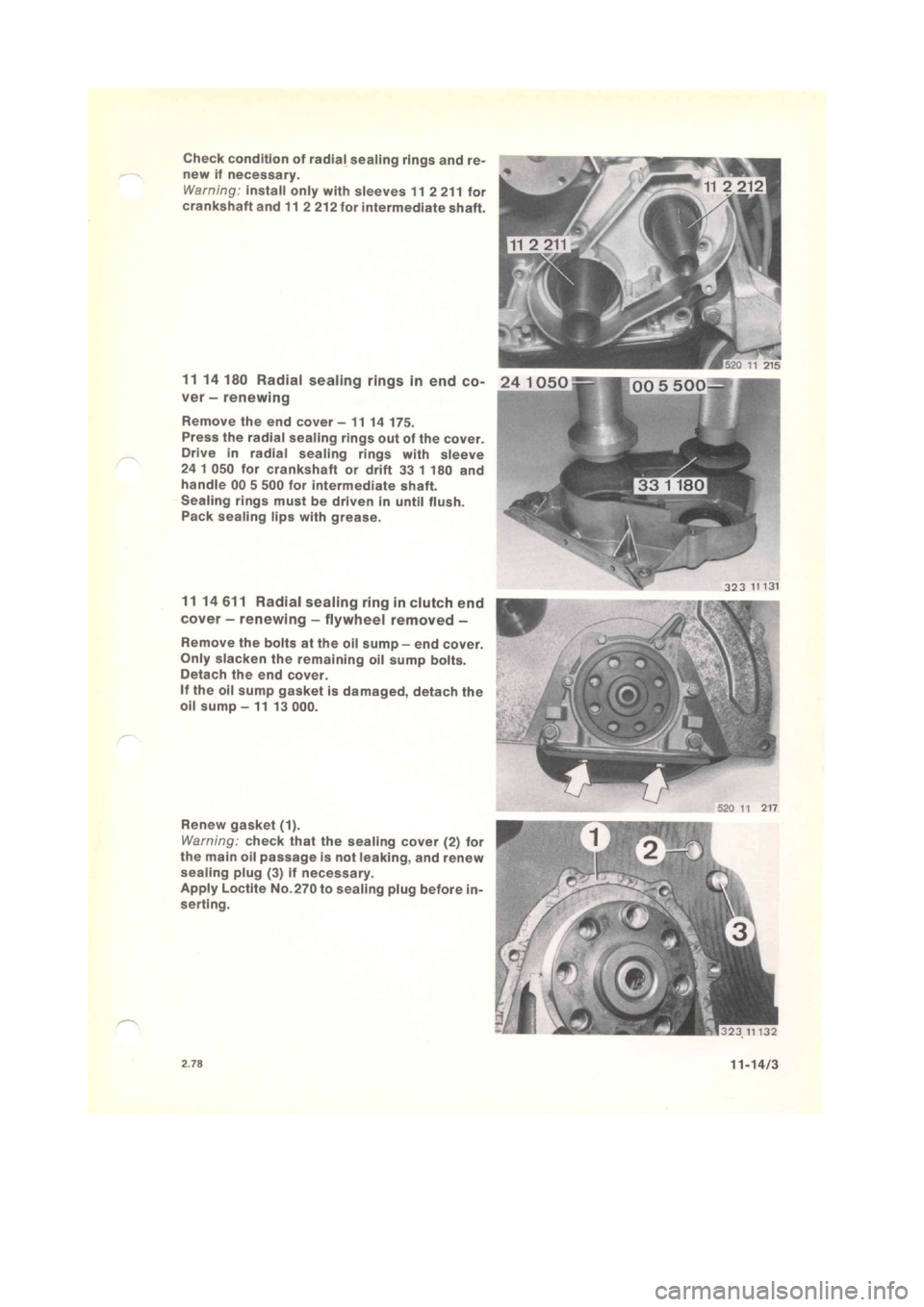 BMW 320i 1977 E21 M20 Engine Manual Online 