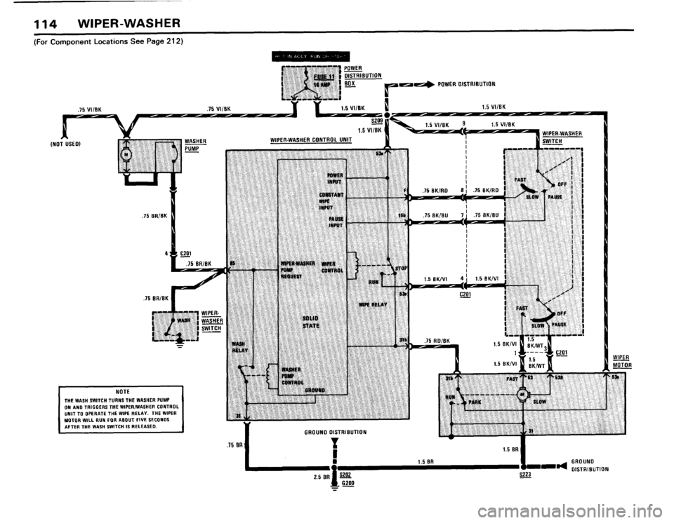 BMW 733i 1982 E23 Electrical Troubleshooting Manual 