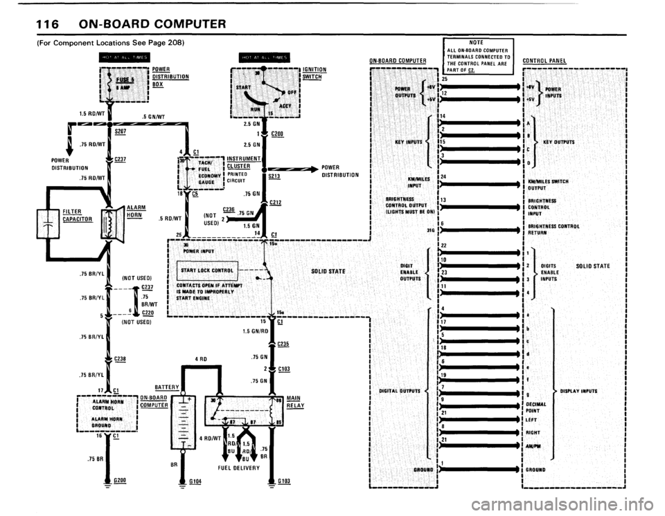BMW 733i 1982 E23 Electrical Troubleshooting Manual 