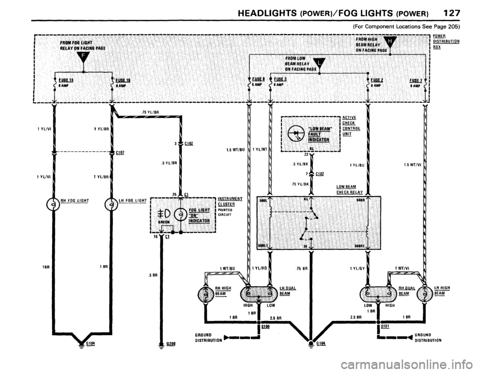 BMW 733i 1982 E23 Electrical Troubleshooting Manual 