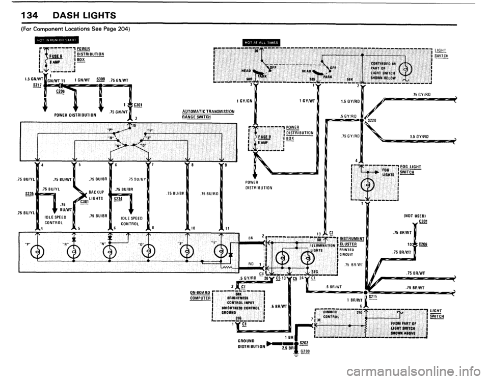 BMW 733i 1982 E23 Electrical Troubleshooting Manual 