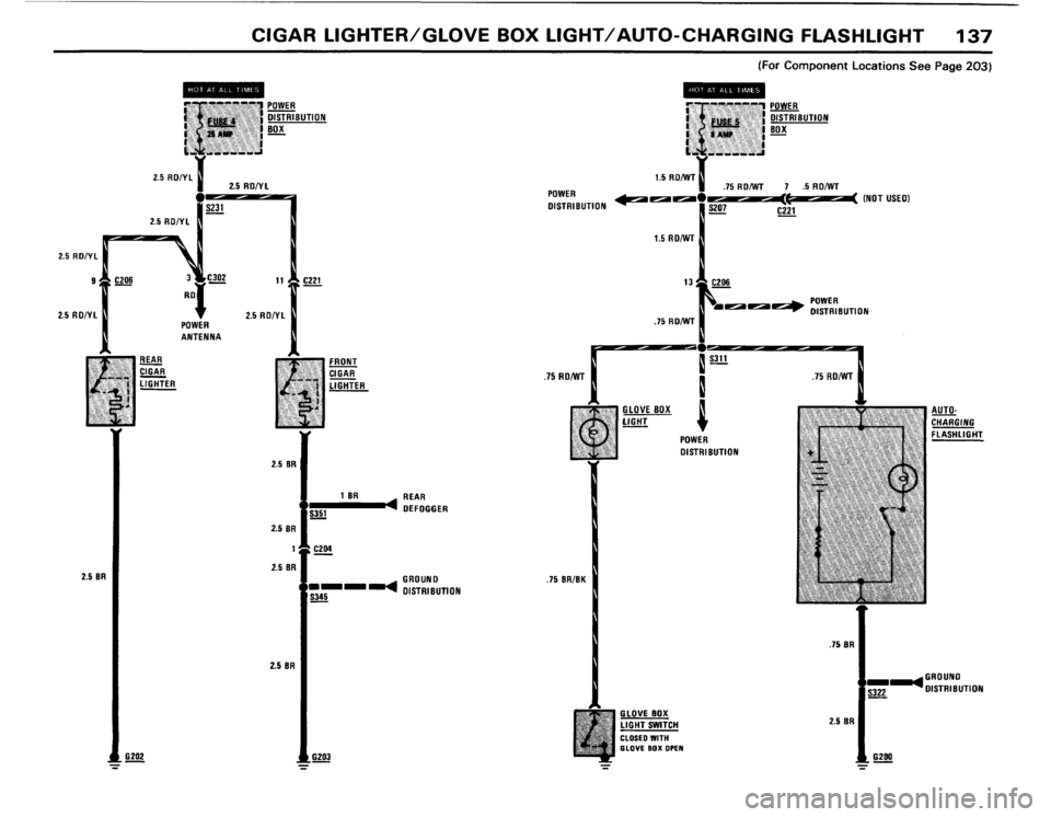 BMW 733i 1982 E23 Electrical Troubleshooting Manual 