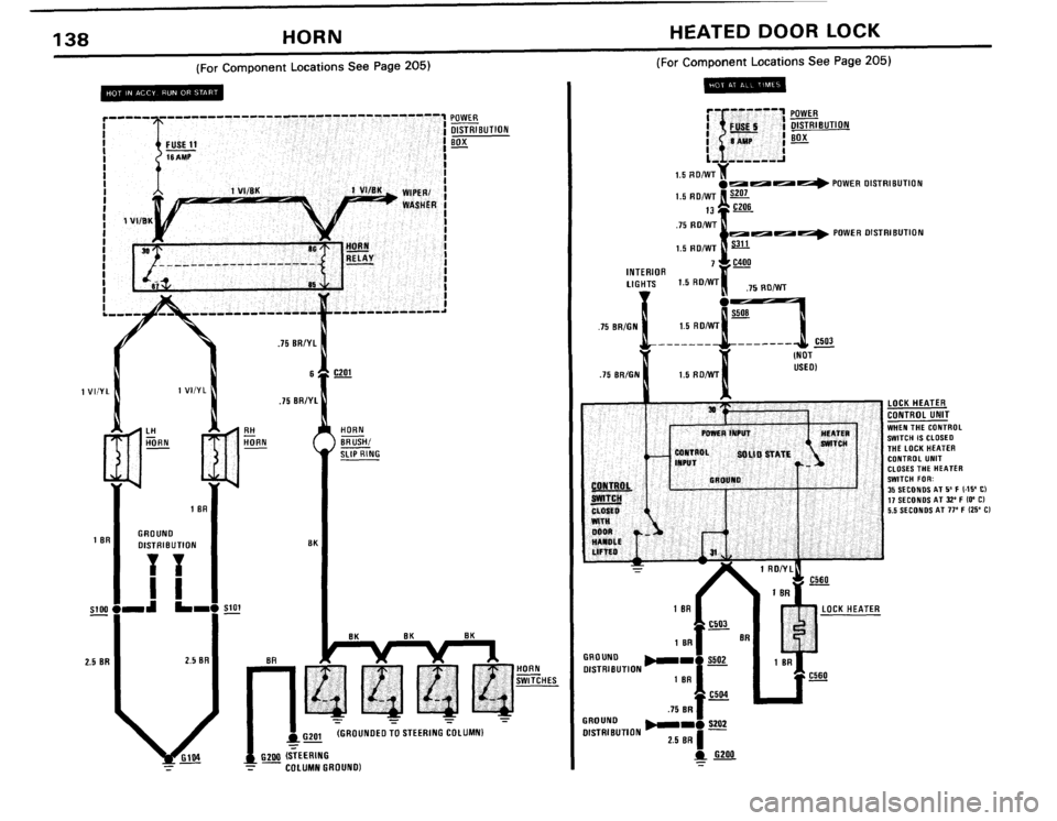 BMW 733i 1982 E23 Electrical Troubleshooting Manual 