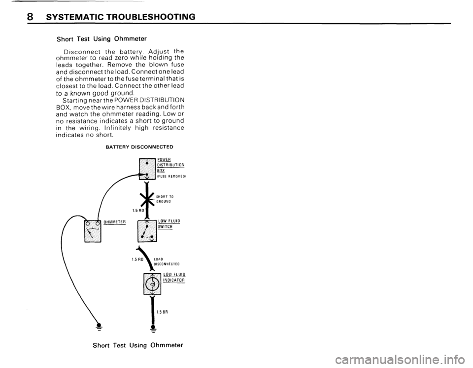 BMW 733i 1982 E23 Electrical Troubleshooting Manual 