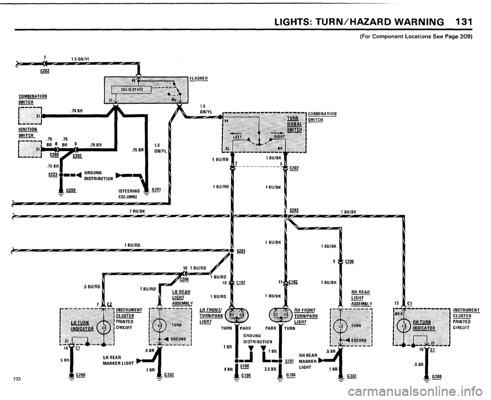BMW 733i 1984 E23 Electrical Troubleshooting Manual 
