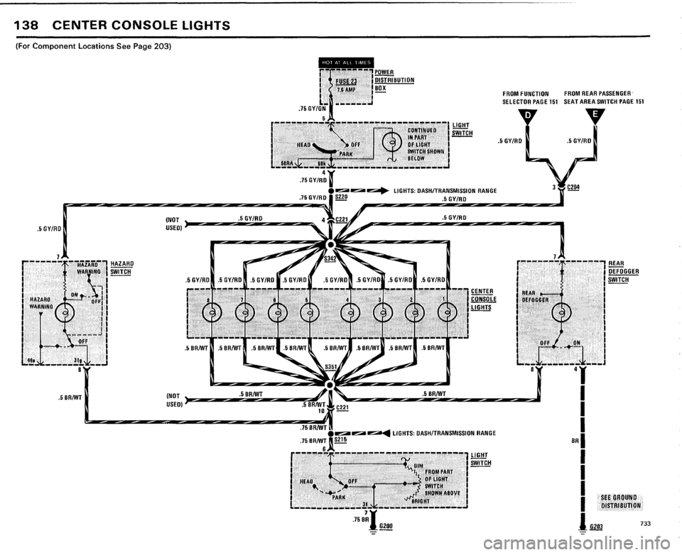 BMW 733i 1984 E23 Electrical Troubleshooting Manual 
