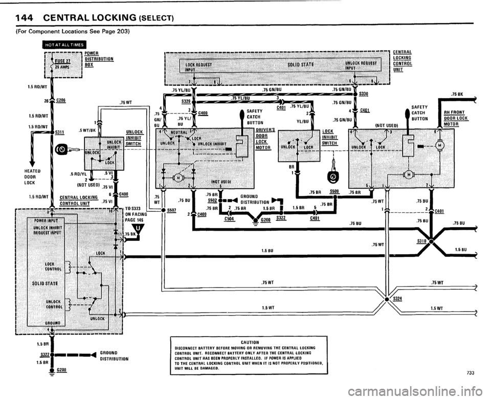 BMW 733i 1984 E23 Electrical Troubleshooting Manual BMW 733i 1984 E23 Electrical Troubleshooting Manual