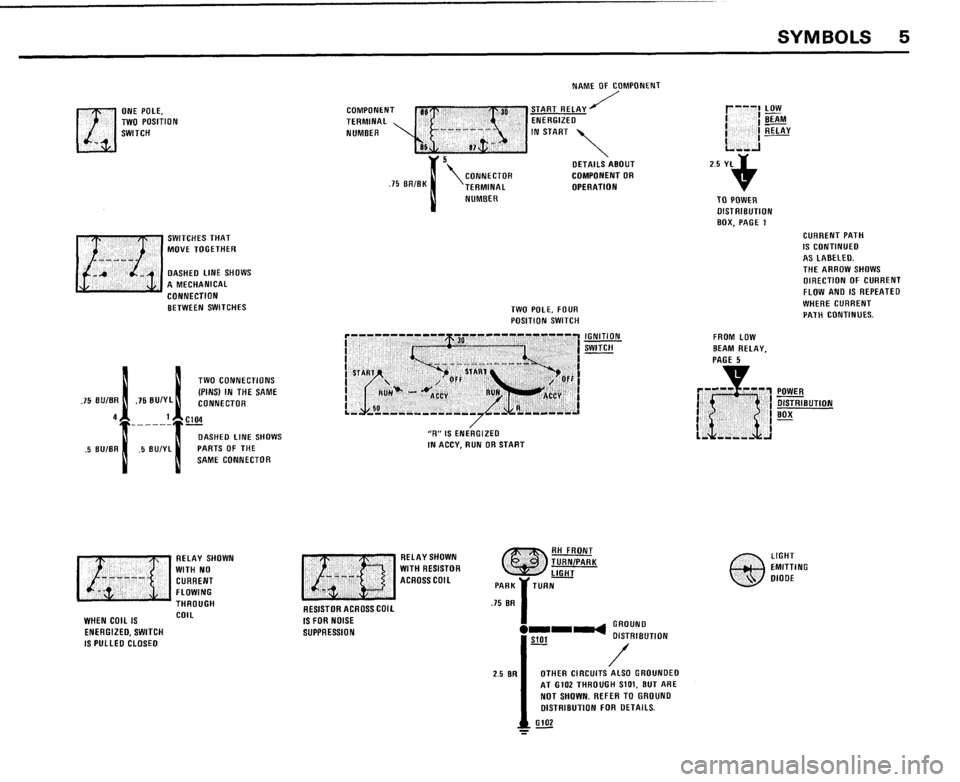 BMW 733i 1984 E23 Electrical Troubleshooting Manual 