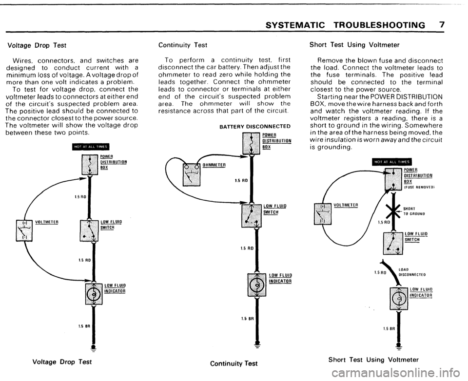 BMW 733i 1984 E23 Electrical Troubleshooting Manual 